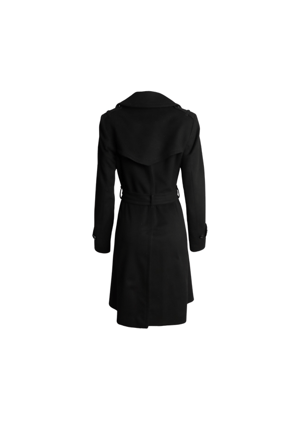 WOOL TRENCH COAT 36
