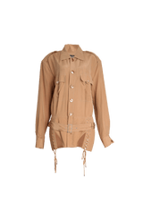 CORSET BANDAGE PARKA 42