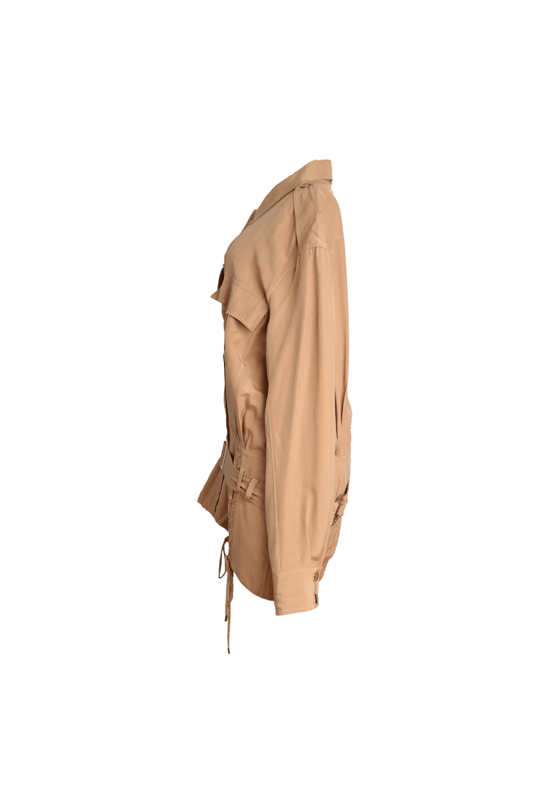 CORSET BANDAGE PARKA 42