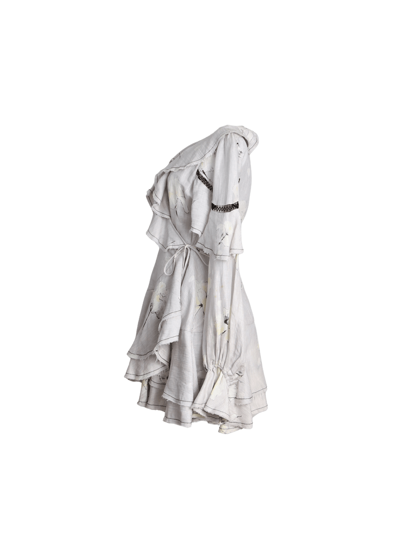 Aje fiona wrap deals dress