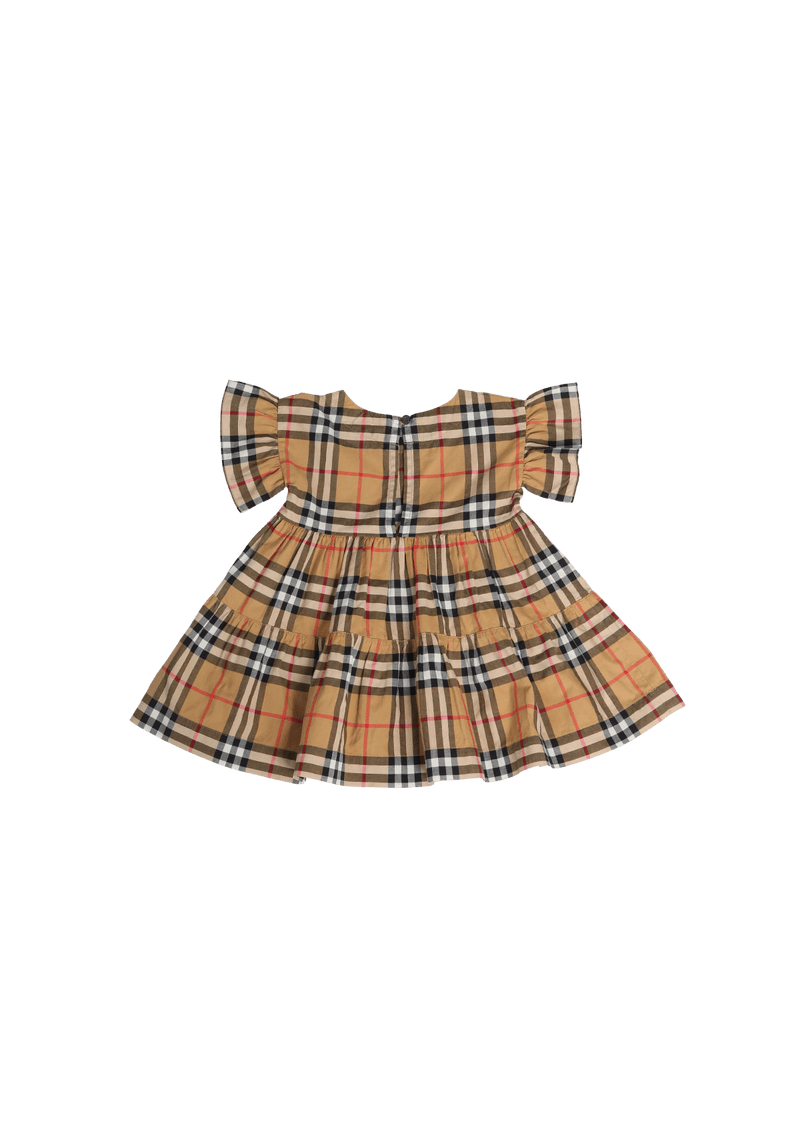 HOUSE CHECK MINI DRESS 9M