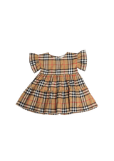 HOUSE CHECK MINI DRESS 9M