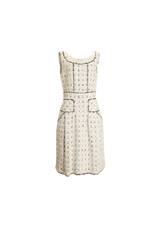 TWEED MINI DRESS 36