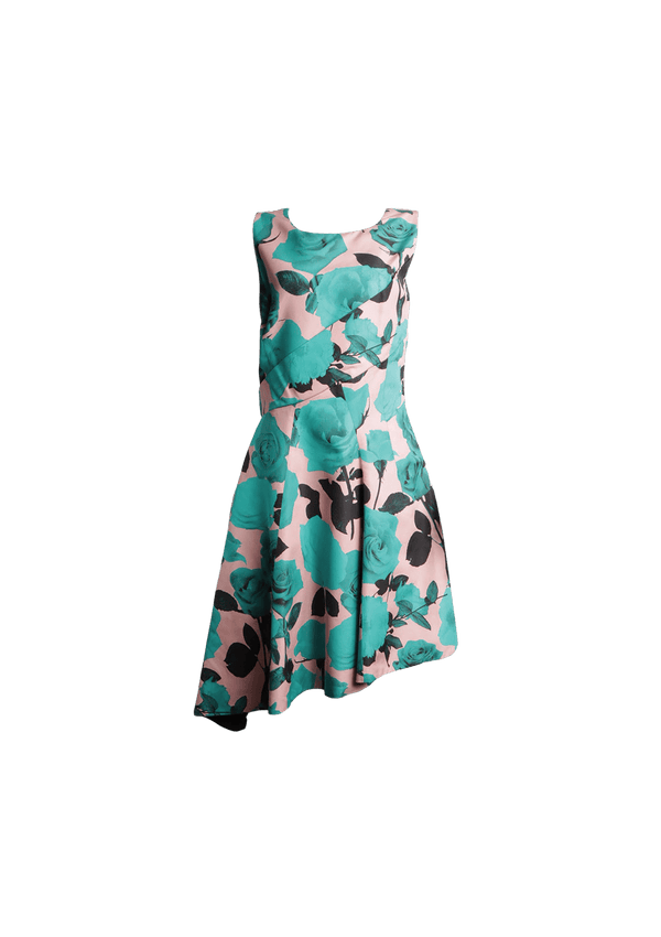 FLORAL MID DRESS 36