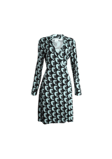 NEW JEANNE TWO WRAP DRESS 42