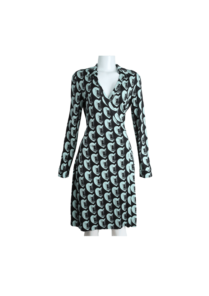 NEW JEANNE TWO WRAP DRESS 42