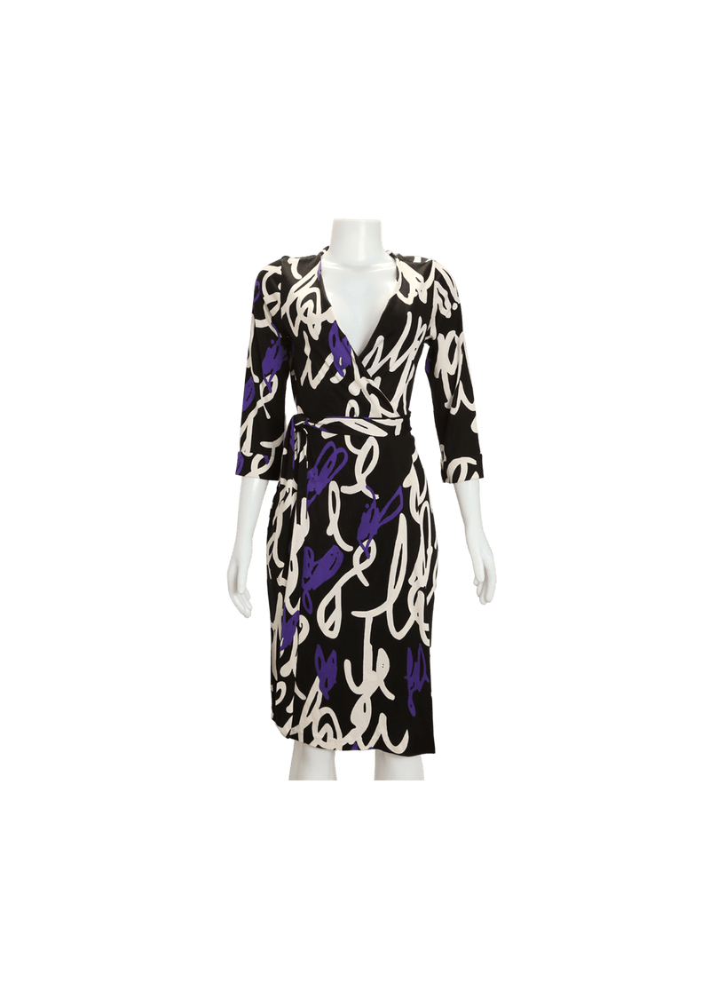 NEW JULIAN WRAP DRESS 42