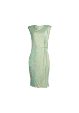 TWISTY CLEAN MIDI DRESS M