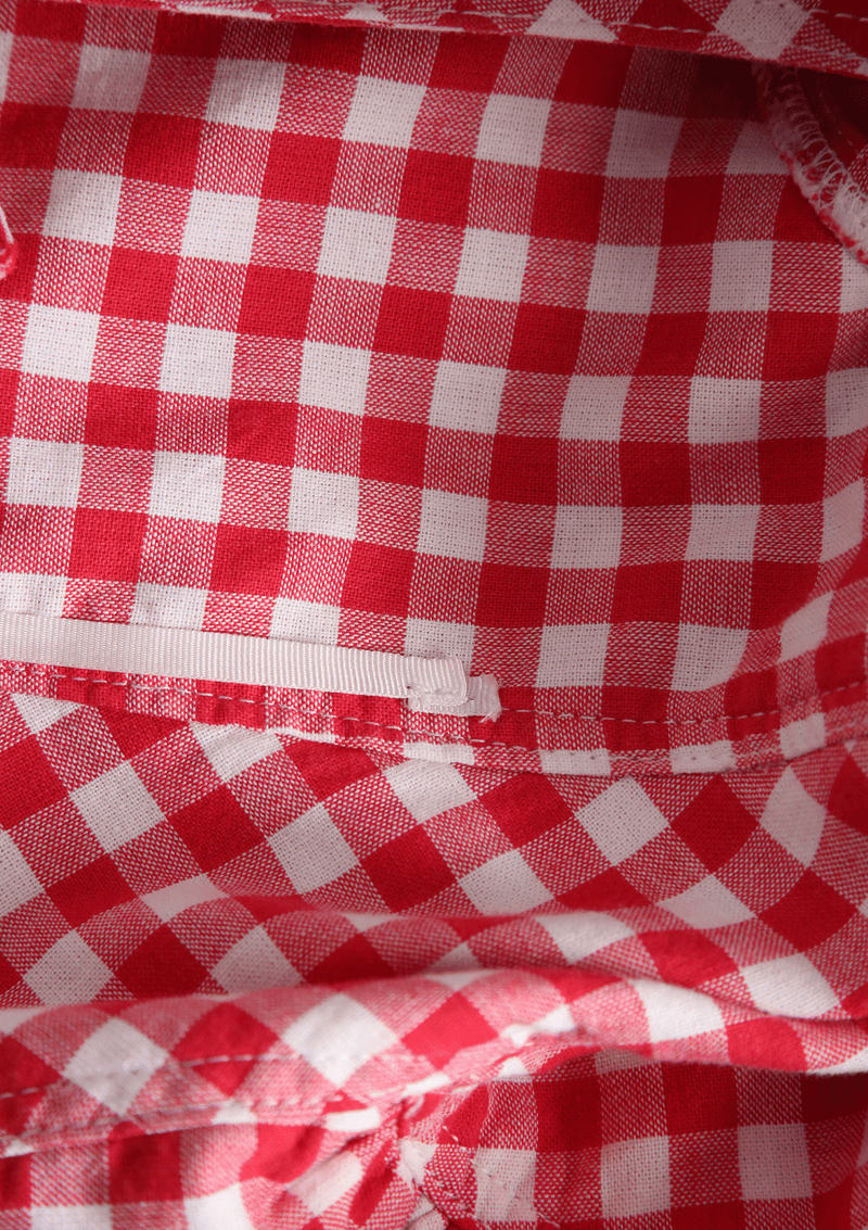 DELIGHTFUL COTTON GINGHAM DRESS M