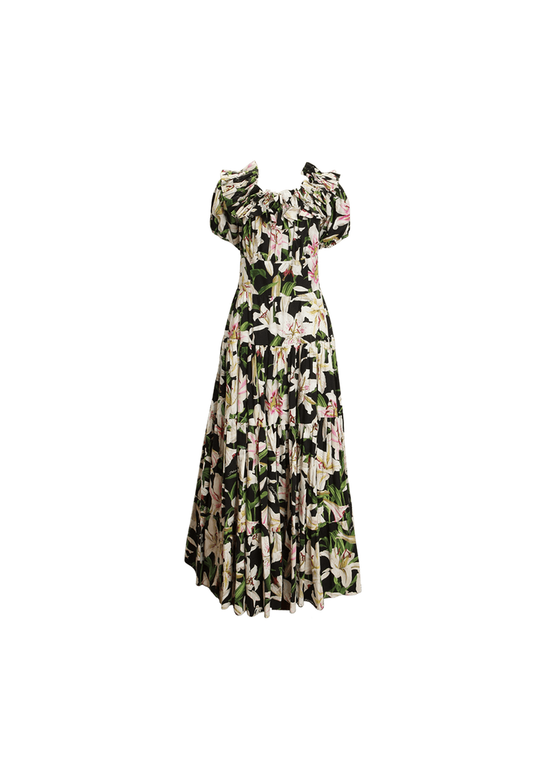 FLORAL MIDI DRESS 42