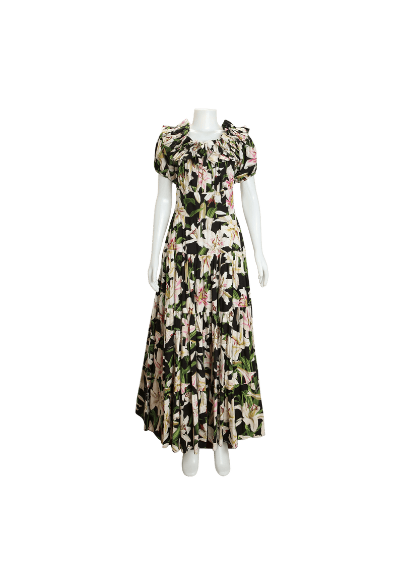 FLORAL MIDI DRESS 42