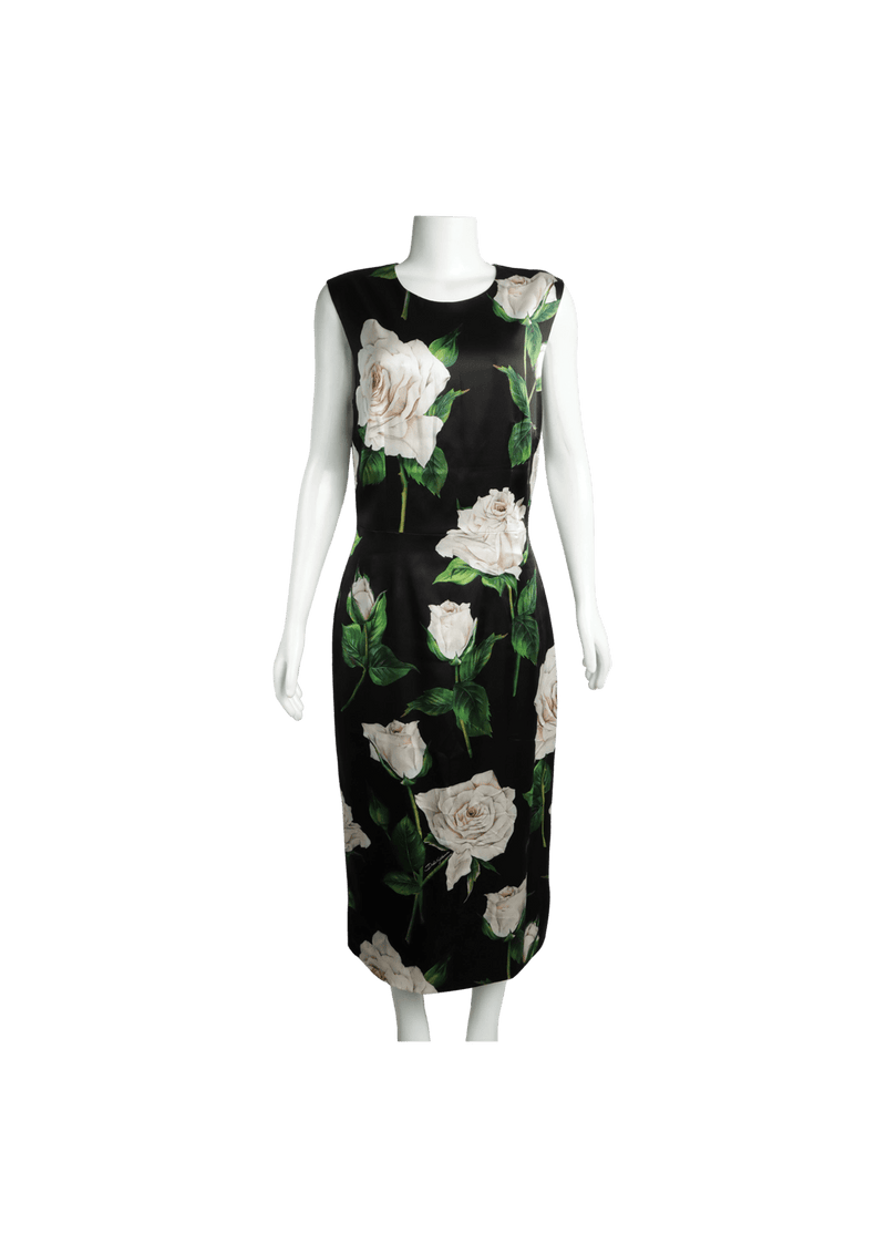 FLORAL MIDI DRESS 44