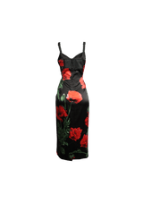 FLORAL MIDI DRESS 44