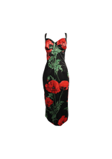 FLORAL MIDI DRESS 44