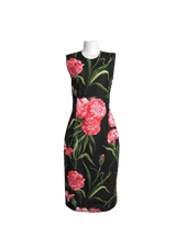 FLORAL MIDI DRESS 44