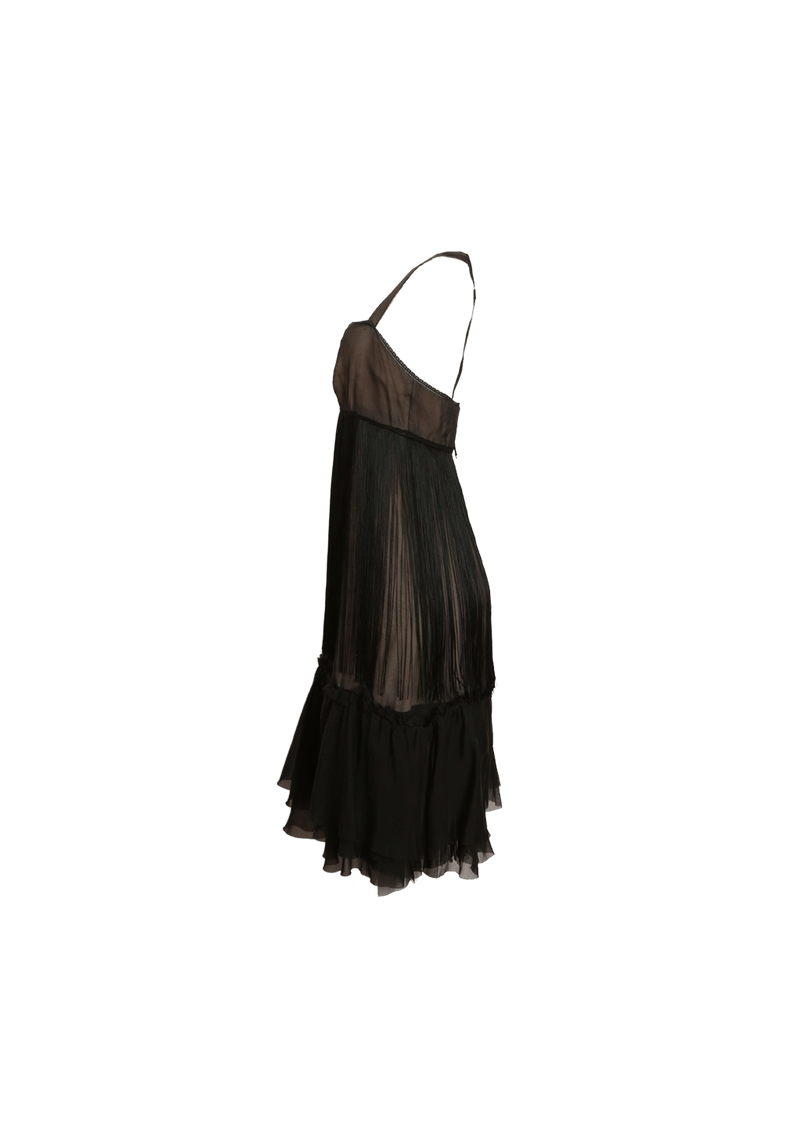 FRINGED DRESS 40