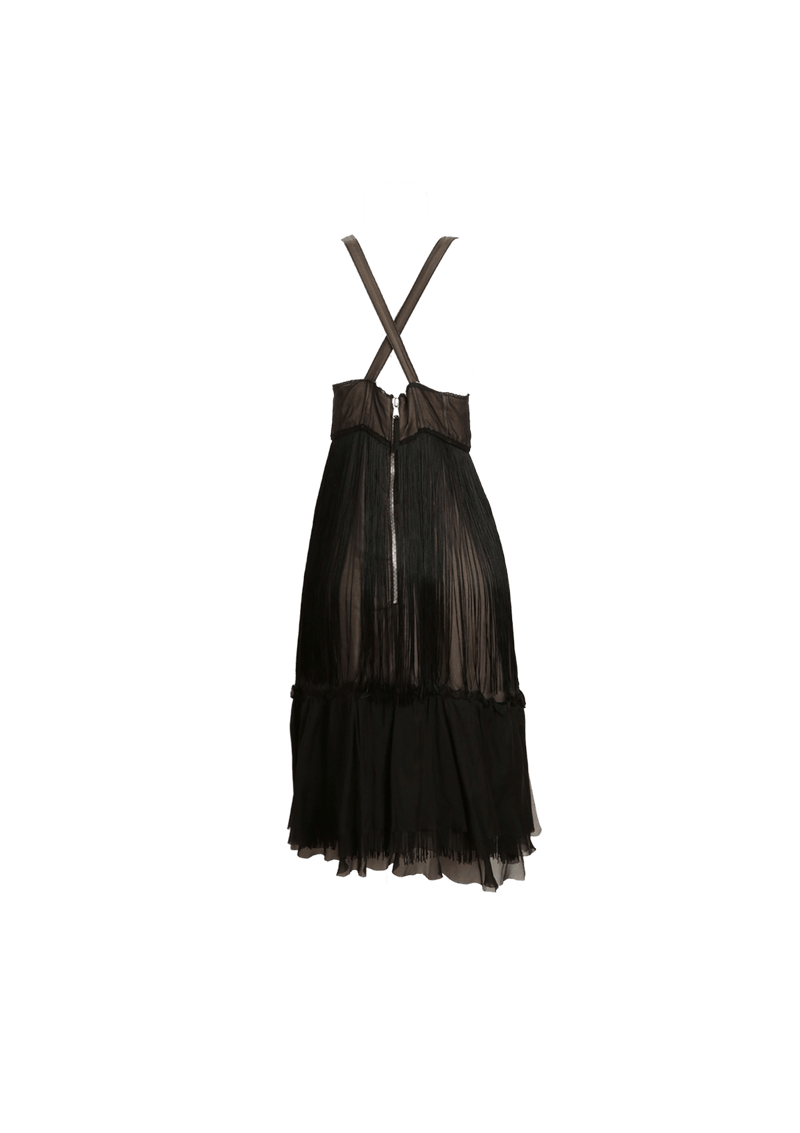 FRINGED DRESS 40