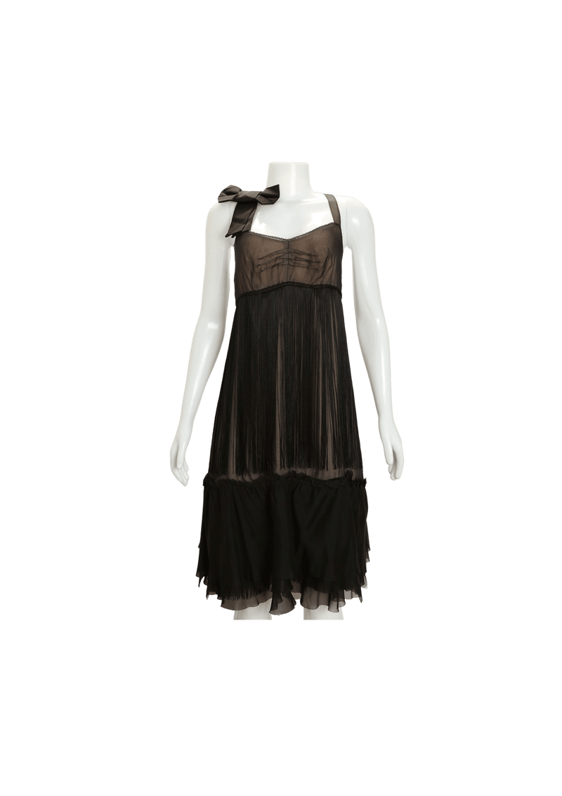 FRINGED DRESS 40