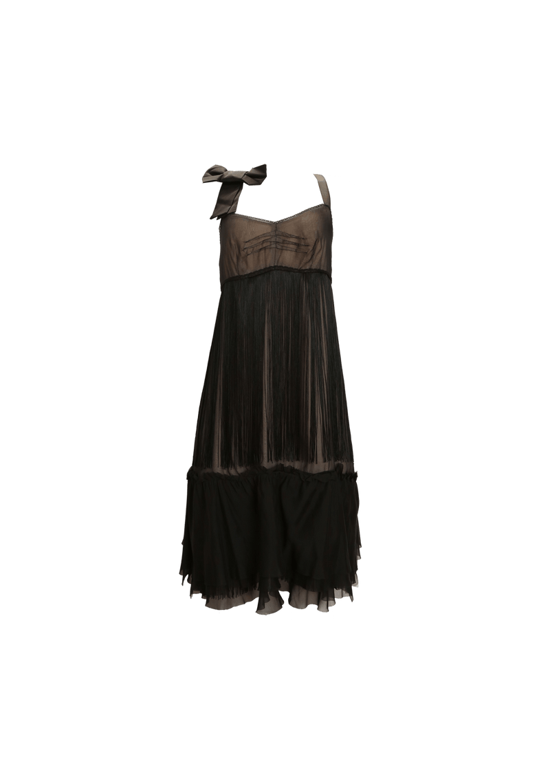 FRINGED DRESS 40