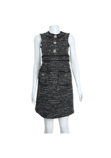 GIRL'S TWEED DRESS 11-12Y