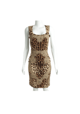 LEOPARD MINI DRESS PP