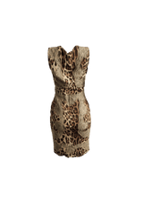 LEOPARD MINI DRESS PP