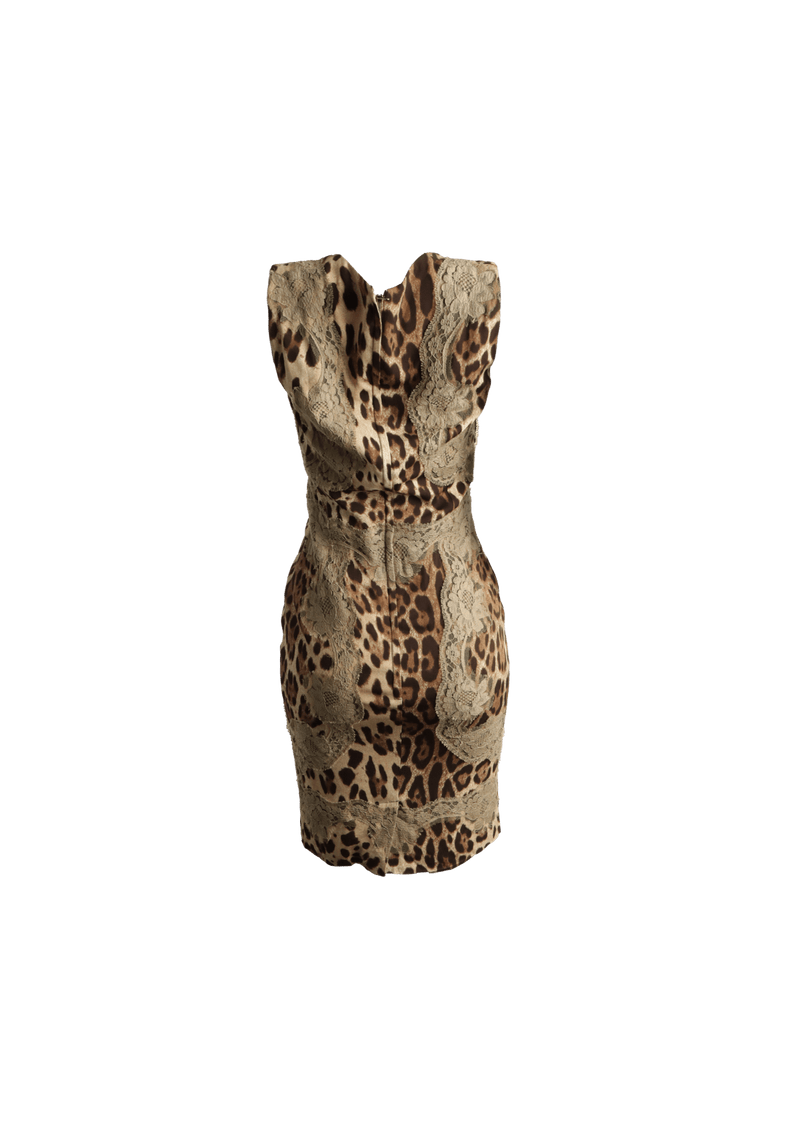 LEOPARD MINI DRESS PP