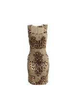 LEOPARD MINI DRESS PP