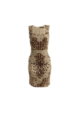 LEOPARD MINI DRESS PP