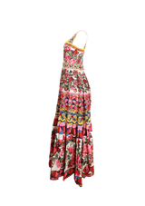 MAMBO PRINT LONG DRESS 38