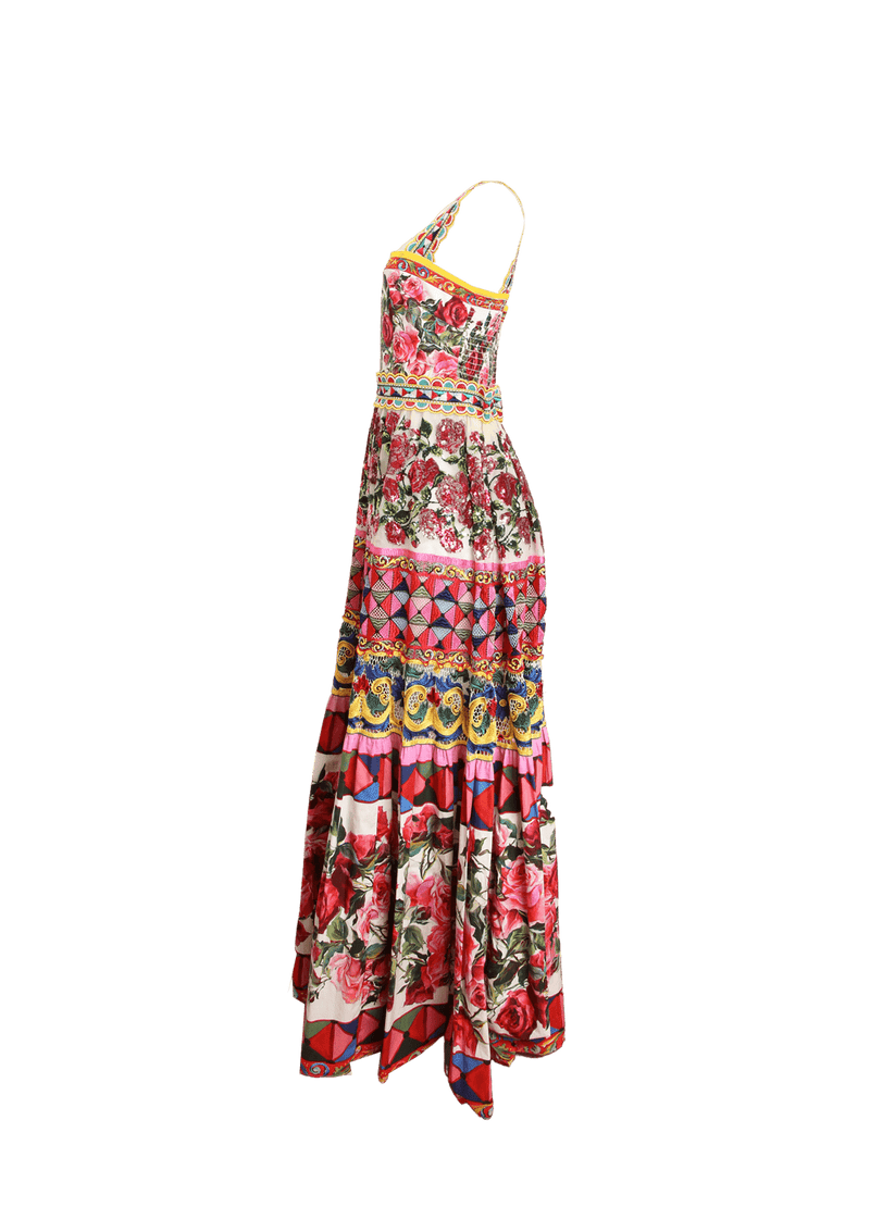 MAMBO PRINT LONG DRESS 38