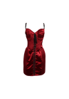 SATIN CORSET DRESS 44