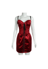 SATIN CORSET DRESS 44