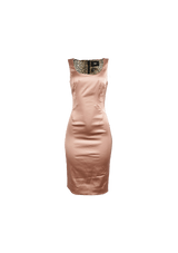 SATIN MINI DRESS 34