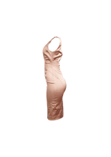 SATIN MINI DRESS 34