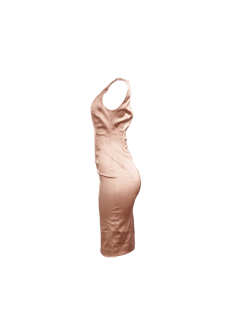 SATIN MINI DRESS 34