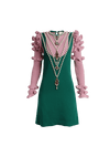 CRYSTAL EMBELLISHMENTS DRESS P