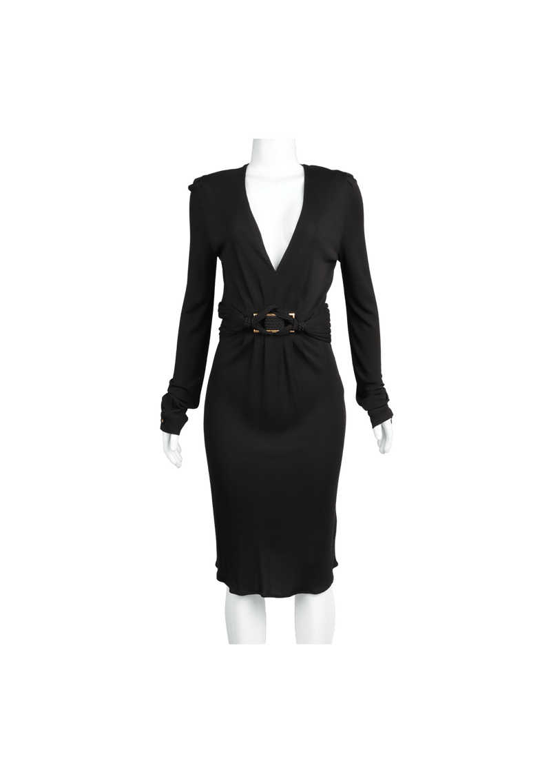 Gucci cheap midi dress