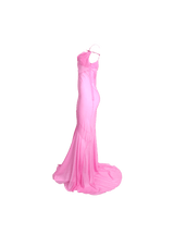 LA ROBE DRAGGIU MAXI DRESS 38