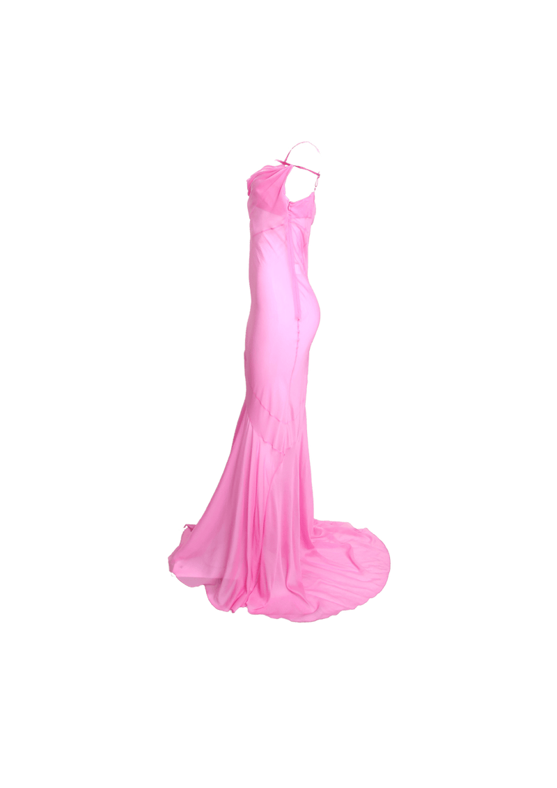 LA ROBE DRAGGIU MAXI DRESS 38