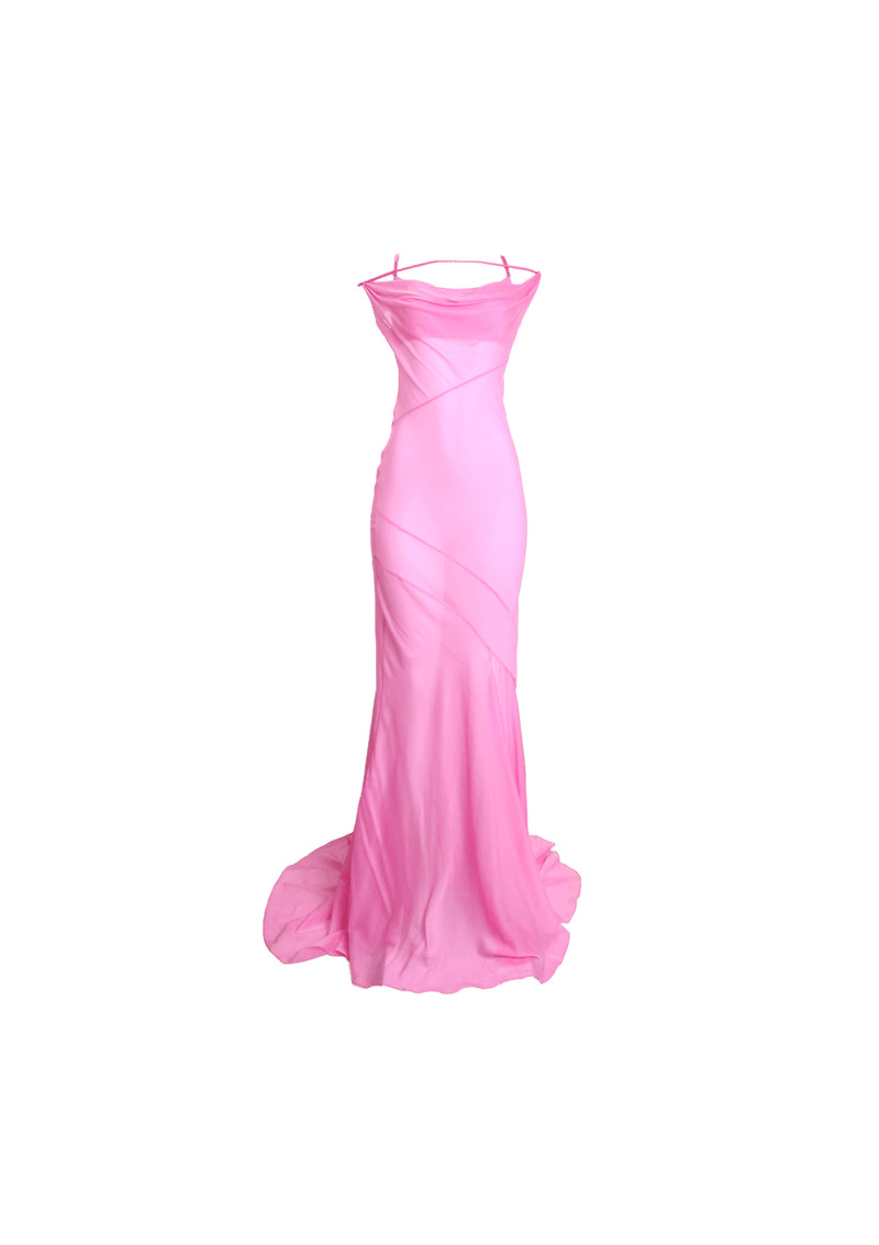 LA ROBE DRAGGIU MAXI DRESS 38