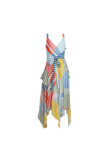 PRINTED MIDI DRESS P