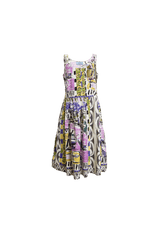 PRINTED MINI DRESS 38