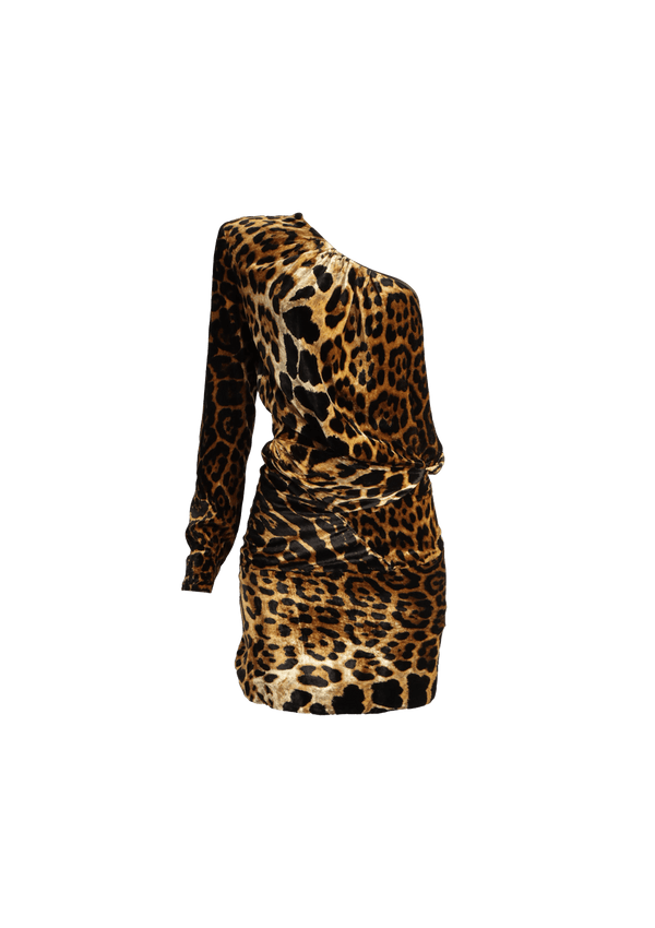 ANIMAL PRINT MINI DRESS 34