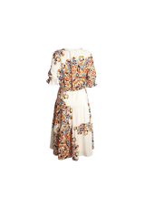 ARABELLA RUFFLE MIDI DRESS PP