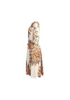 ARABELLA RUFFLE MIDI DRESS PP