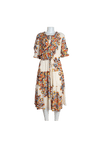 ARABELLA RUFFLE MIDI DRESS PP