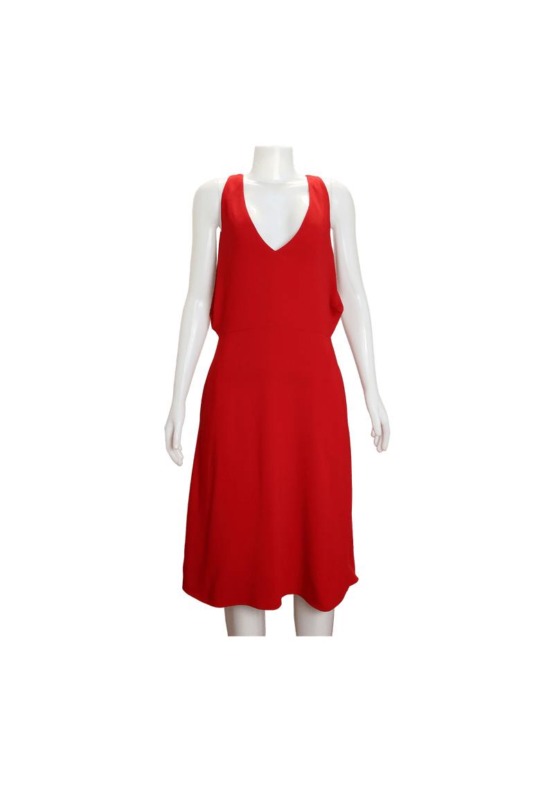 SLEEVELESS V-NECK DRESS 40