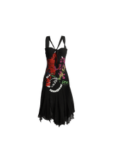 SILK MIDI DRESS 36