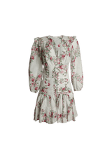 FLORAL MINI DRESS 34
